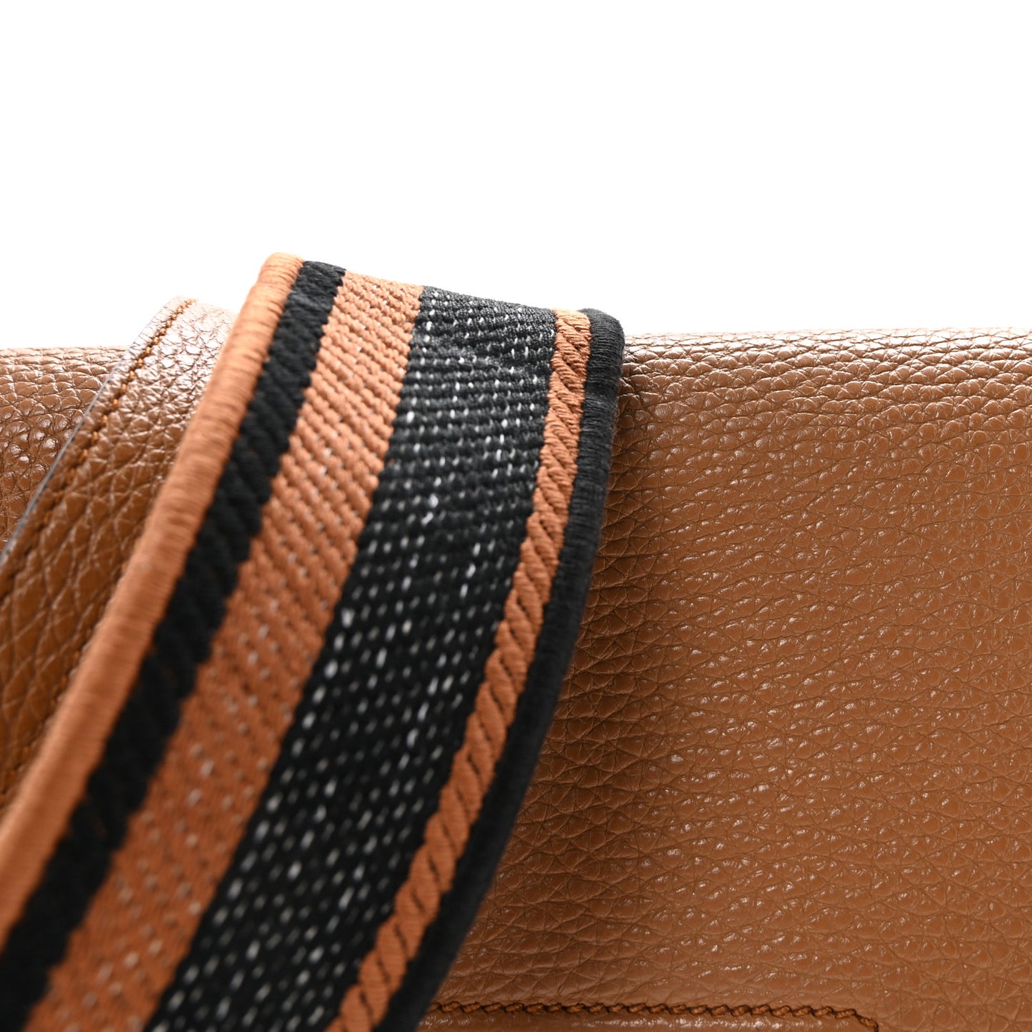 Vitello Daino Soft Flap Crossbody Caramel