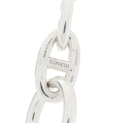 Hermes Sterling Silver Chaine D'Ancre Necklace PM 4 of 5