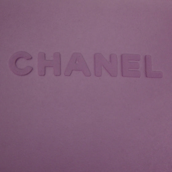 Chanel Jelly Rubber Large Tote Purple 7 of 8
