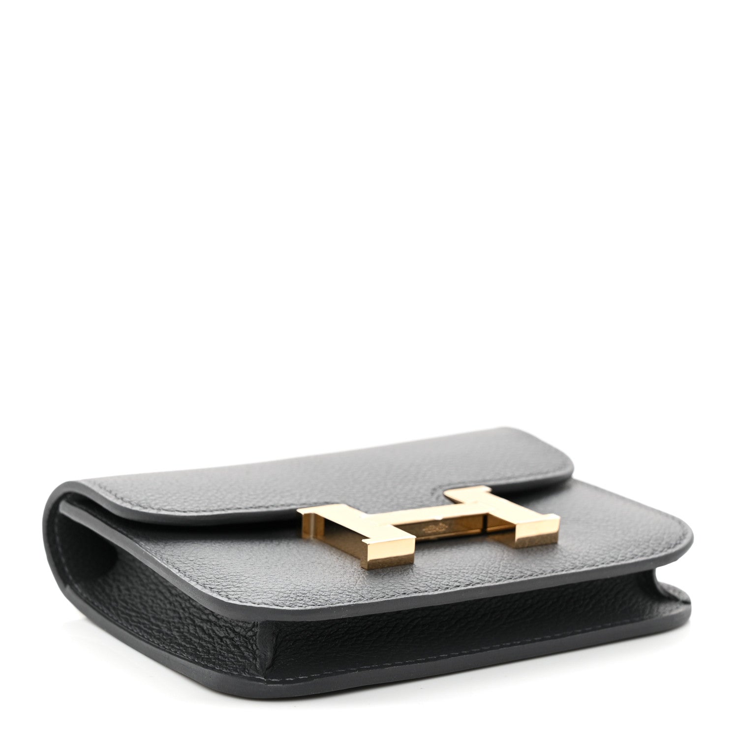 Hermes Evercolor Verso Constance Slim Wallet Ardoise Bleu Glacier 5 of 11