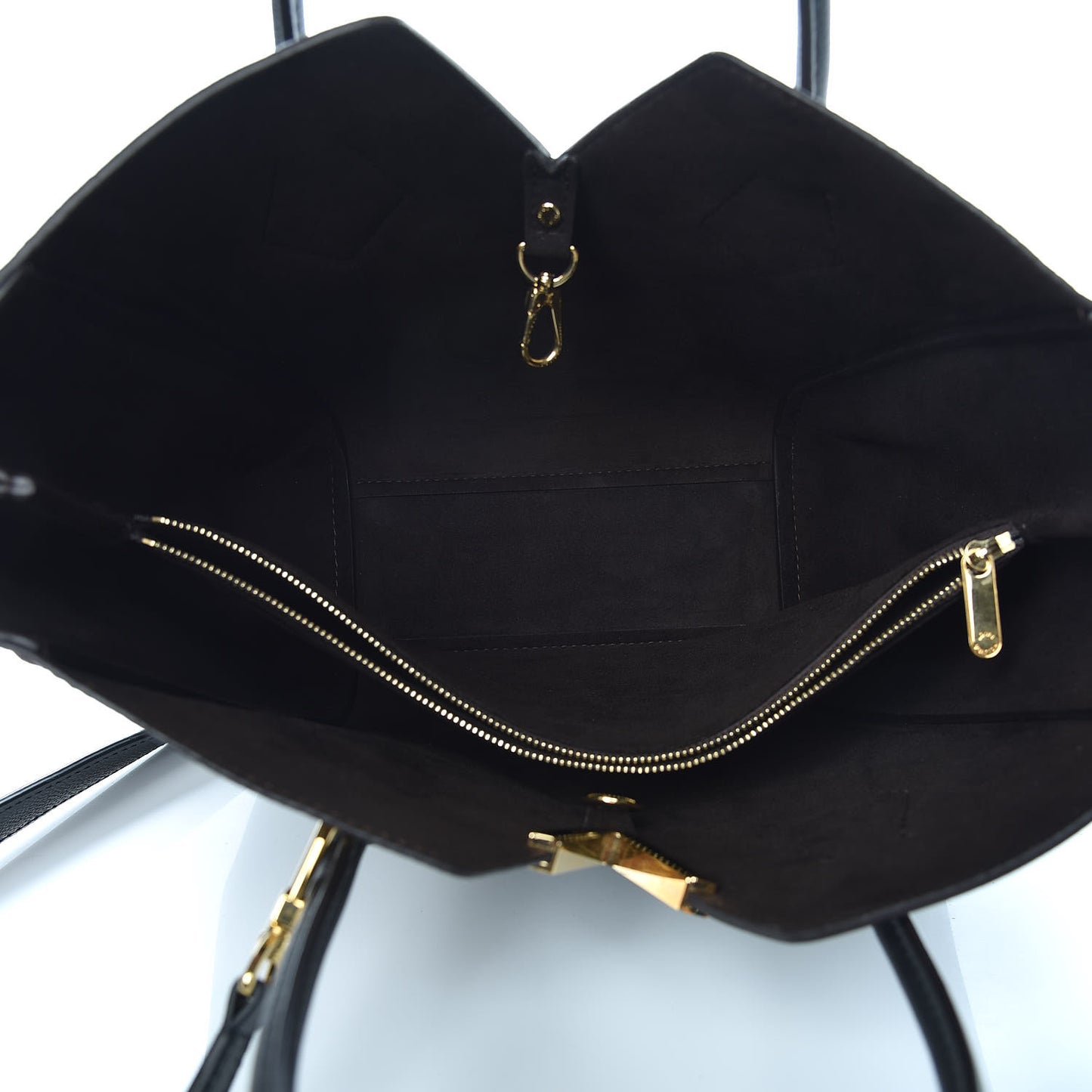 Calfskin Monogram Kimono Tote PM Black