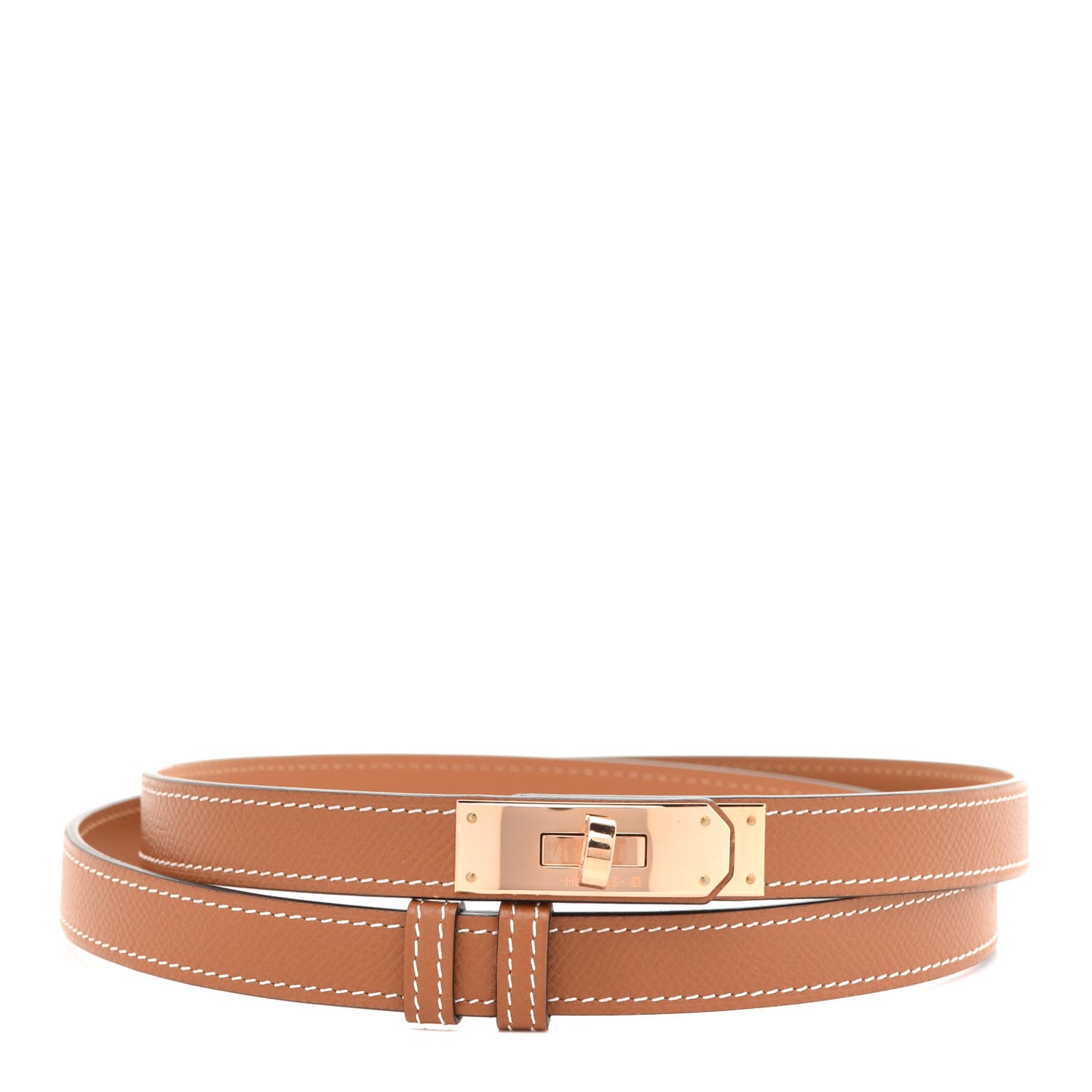 Epsom Kelly Belt Gold