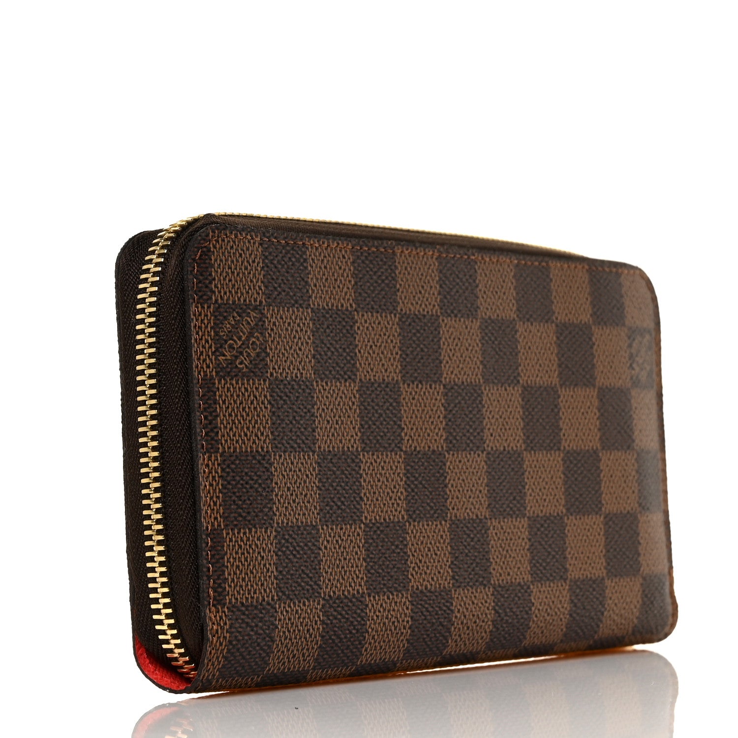 Louis Vuitton Damier Ebene 2015 Christmas Animation Zippy Wallet Poppy 3 of 8