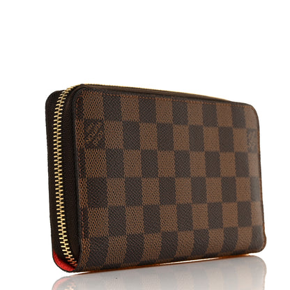 Louis Vuitton Damier Ebene 2015 Christmas Animation Zippy Wallet Poppy 3 of 8
