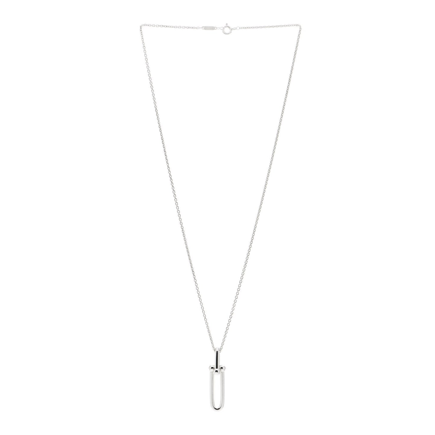 Sterling Silver HardWear Link Pendant Necklace