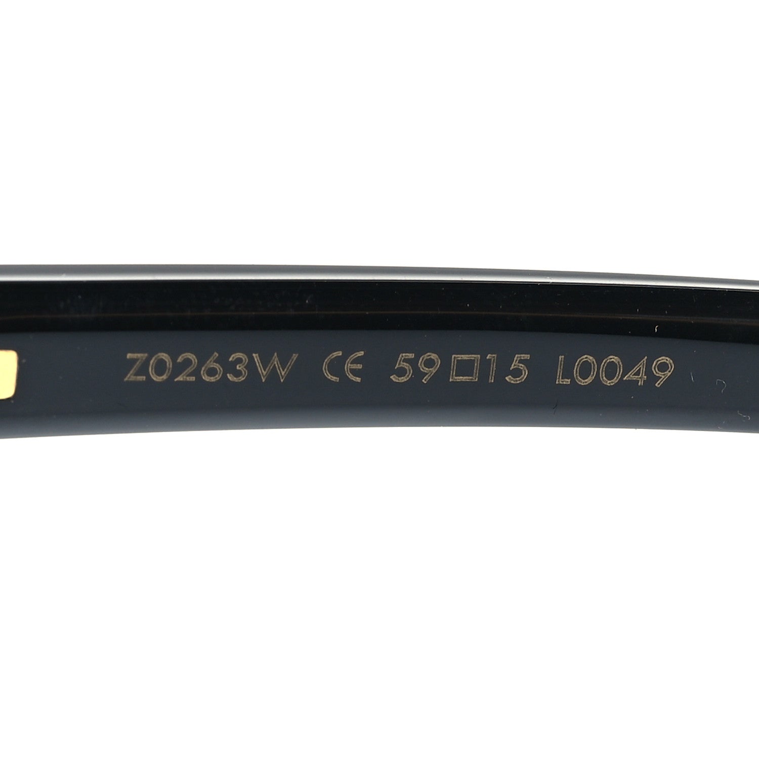 Louis Vuitton Flore Sunglasses Z0263W Black 6 of 8