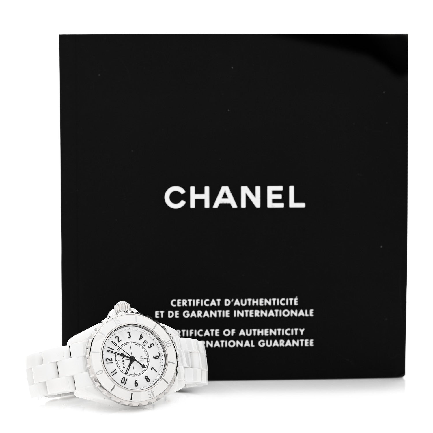 Chanel Stainless Steel Ceramic 33mm J12 Quartz Watch White 5 of 5