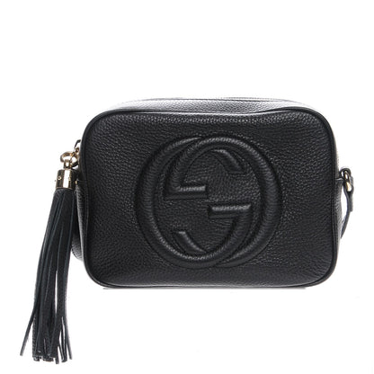 Gucci Pebbled Calfskin Small Soho Disco Bag Black 1 of 7