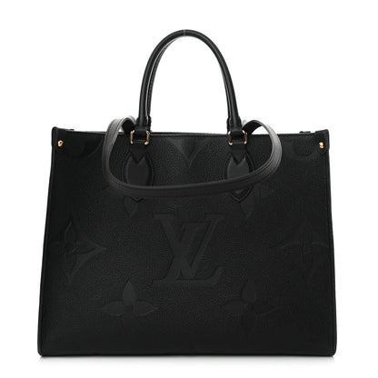 Louis Vuitton Empreinte Monogram Giant Onthego MM Black 1 of 8