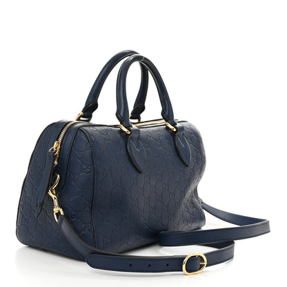 Gucci Guccissima Signature Boston Blue 3 of 11