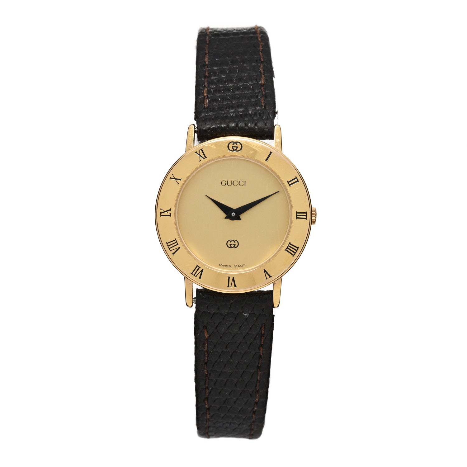 Gucci Stainless Steel Lizard 26mm 3001L Quartz Watch 1 of 4