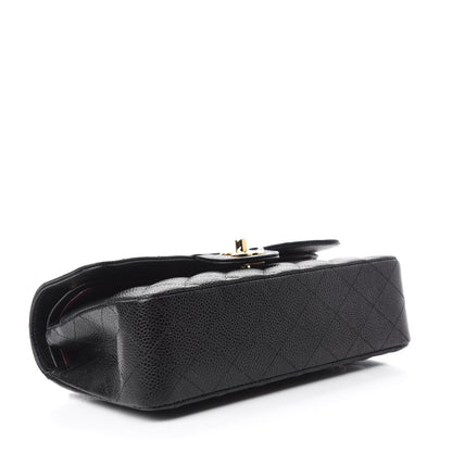 Chanel Caviar Quilted Small Double Flap Black 4 of 11