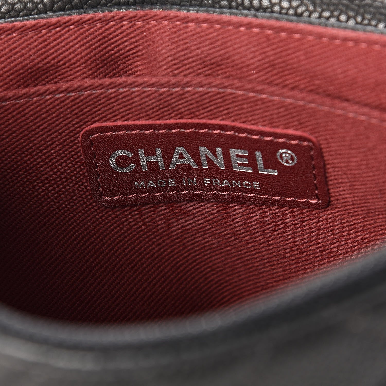 Chanel Caviar Quilted Crossbody Bag Black 6 of 11