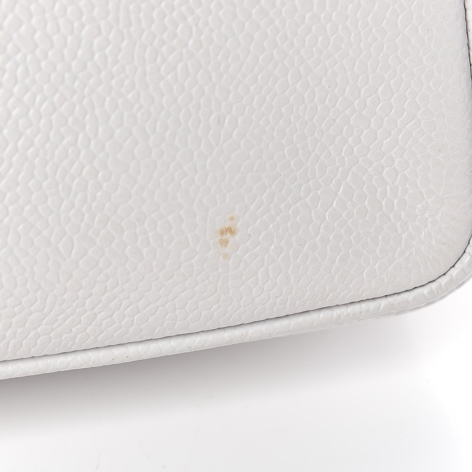 Chanel Caviar CC Timeless Tote White 11 of 19