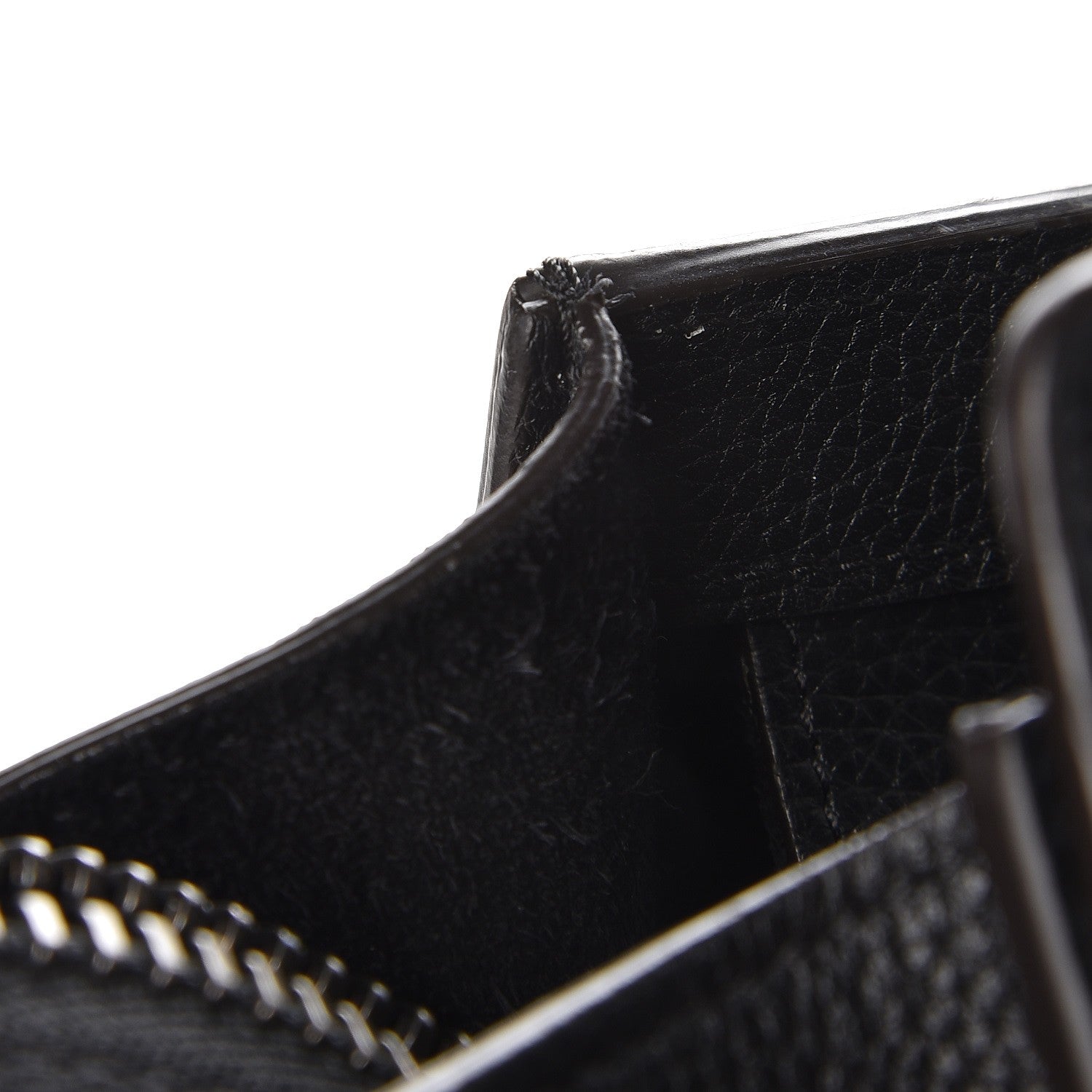 Celine Drummed Calfskin Micro Luggage Black 10 of 10