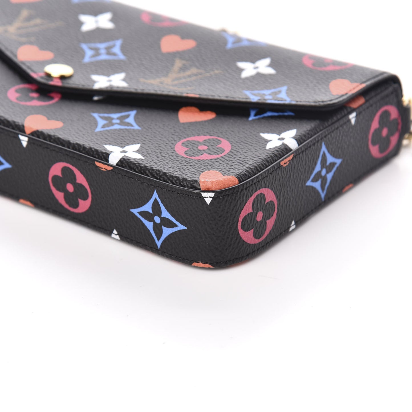 Game On Felicie Chain Wallet Black