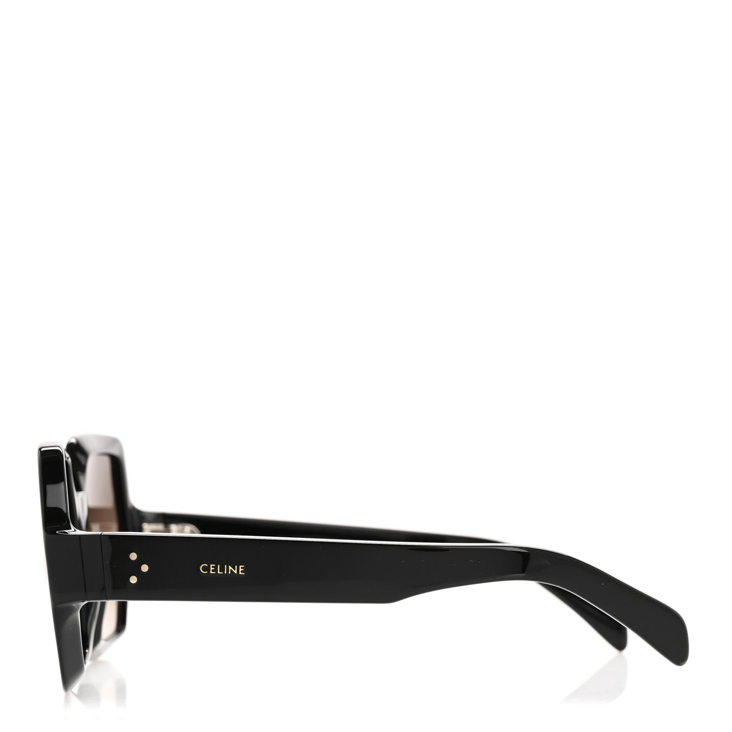 Acetate Octagon Polarized Sunglasses CL40131 Black