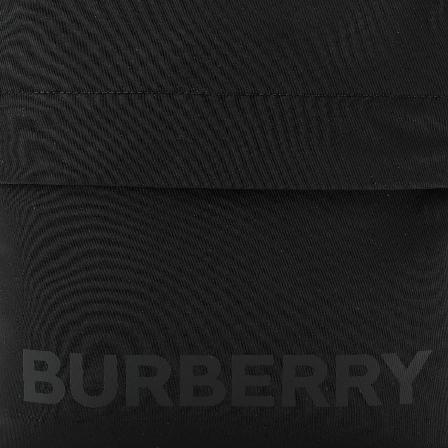 Burberry Econyl Logo Print Crossbody Bag Black 9 of 11