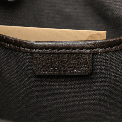 Burberry Haymarket Check Small Canterbury Tote Chocolate 7 of 11