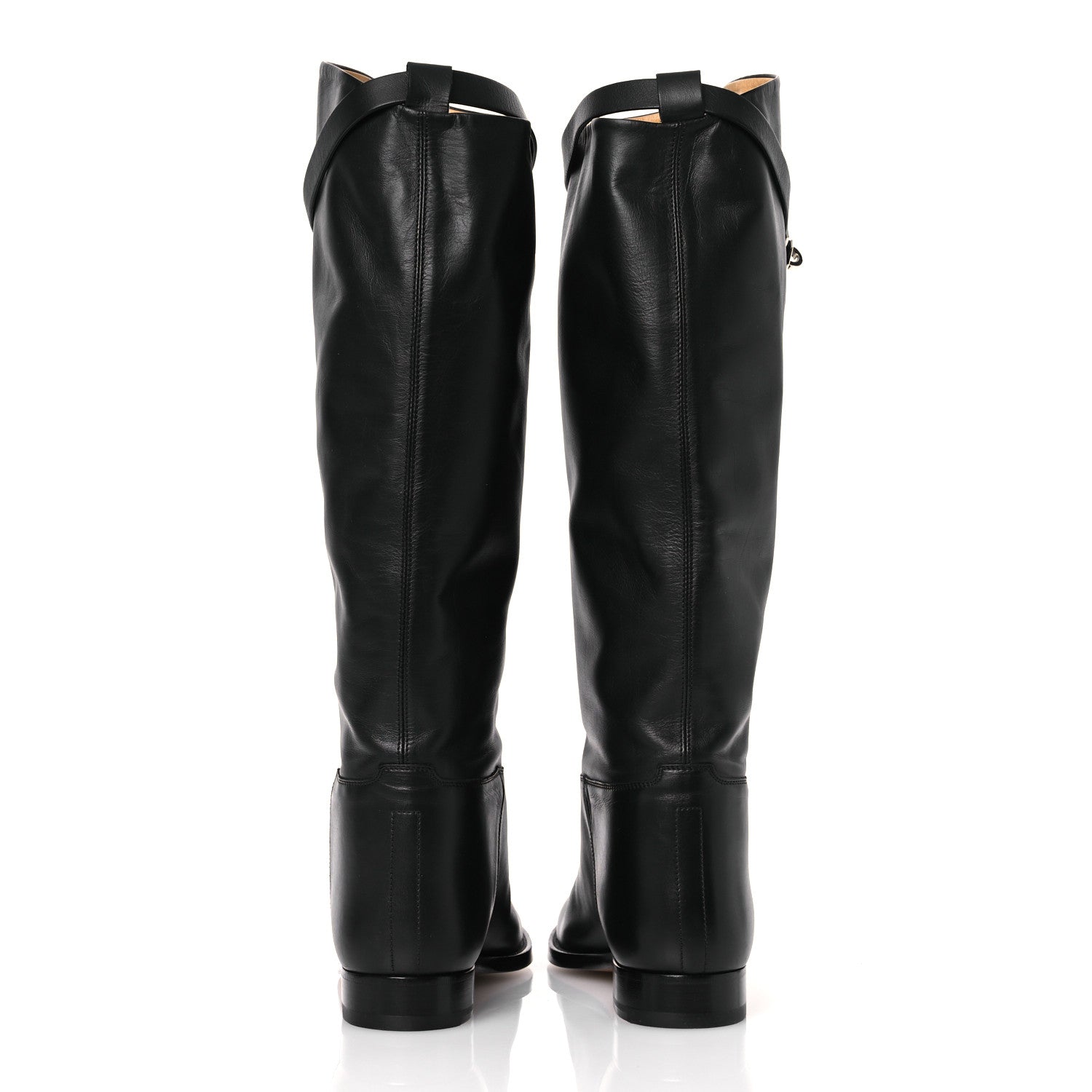 Hermes Box Kelly Jumping Boots 37 Black 1641950 – FASHIONPHILE