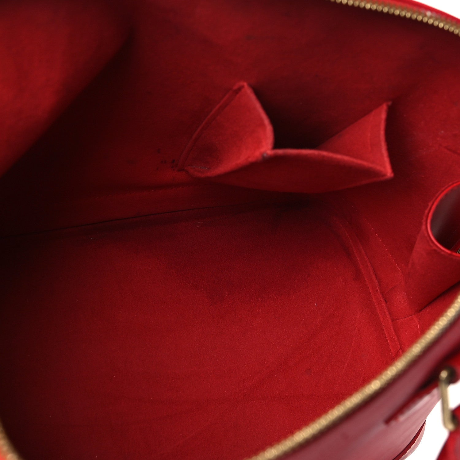 Louis Vuitton Epi Alma PM Castillan Red 13 of 17