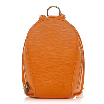 Louis Vuitton Epi Mabillon Backpack Mandarin 1 of 7