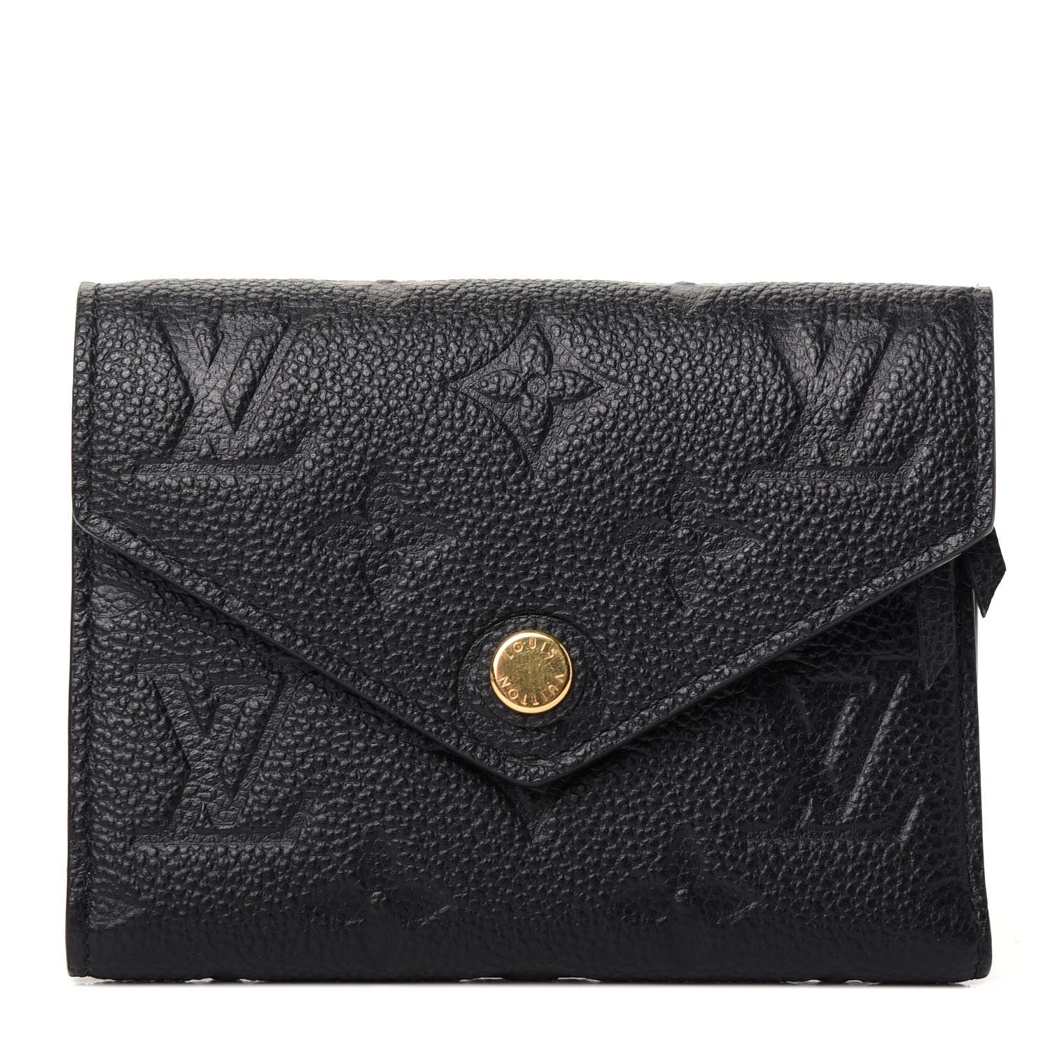 Louis Vuitton Empreinte Victorine Wallet Black 1 of 7