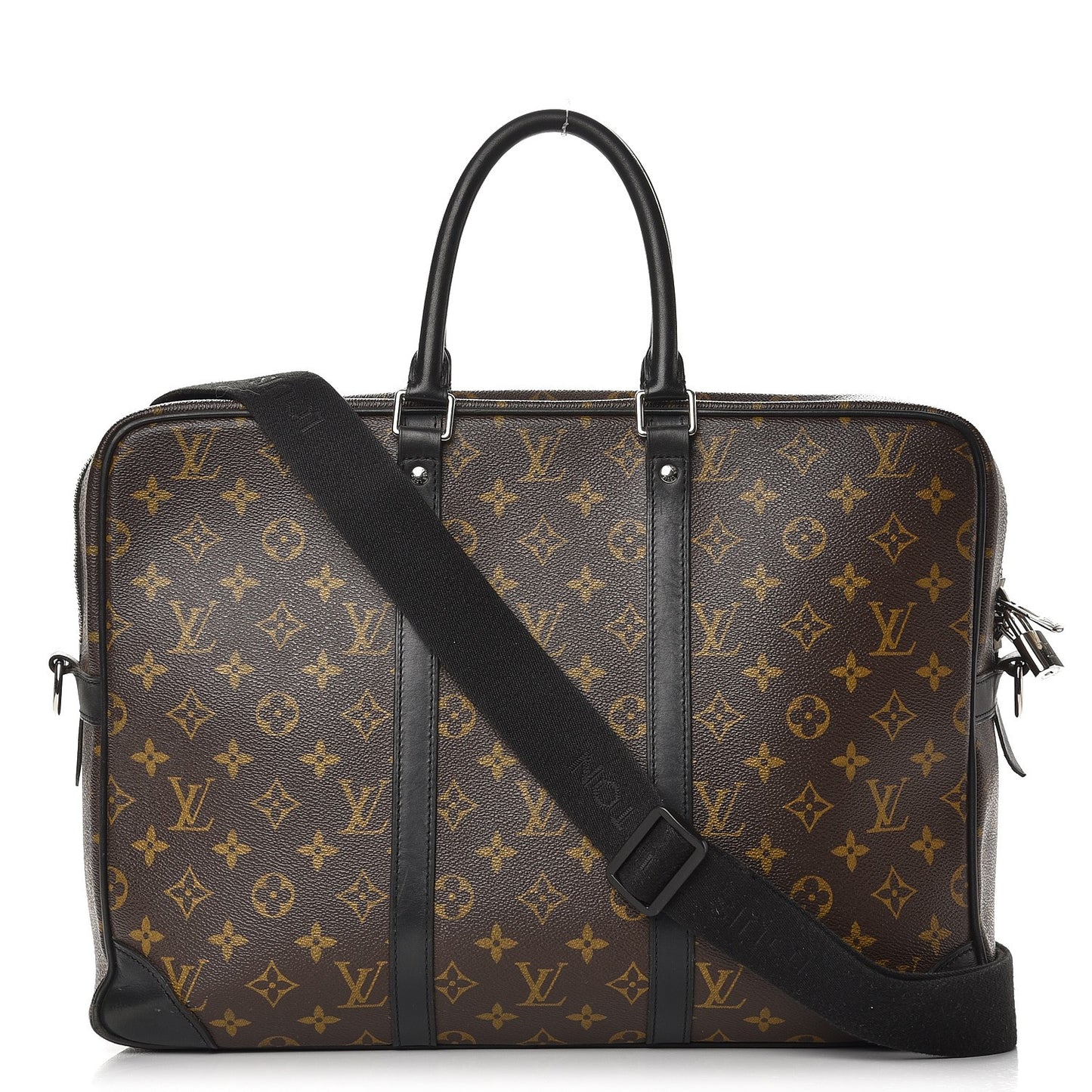 Monogram Macassar Porte-Documents Voyage GM