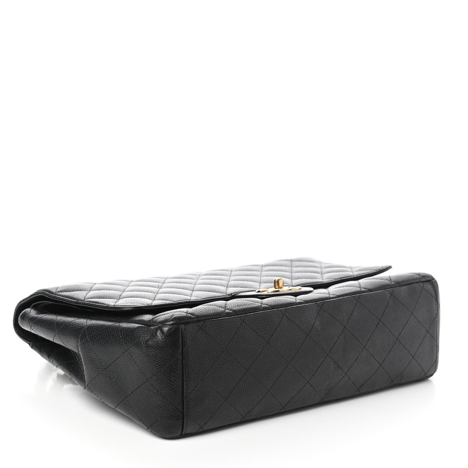 Chanel Caviar Quilted Maxi Double Flap Black 4 of 10