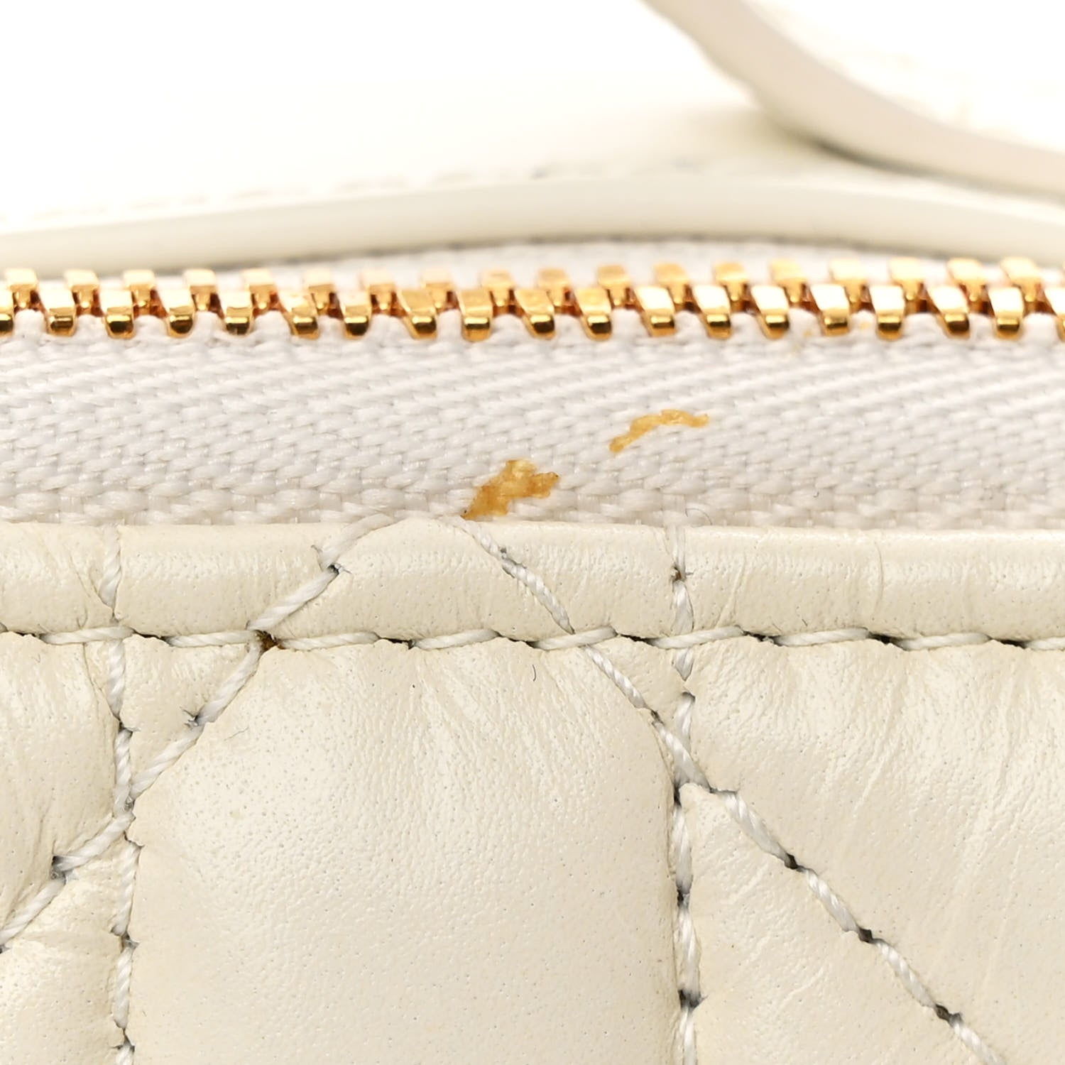 Christian Dior Calfskin Macrocannage Caro Box Bag Latte 13 of 13