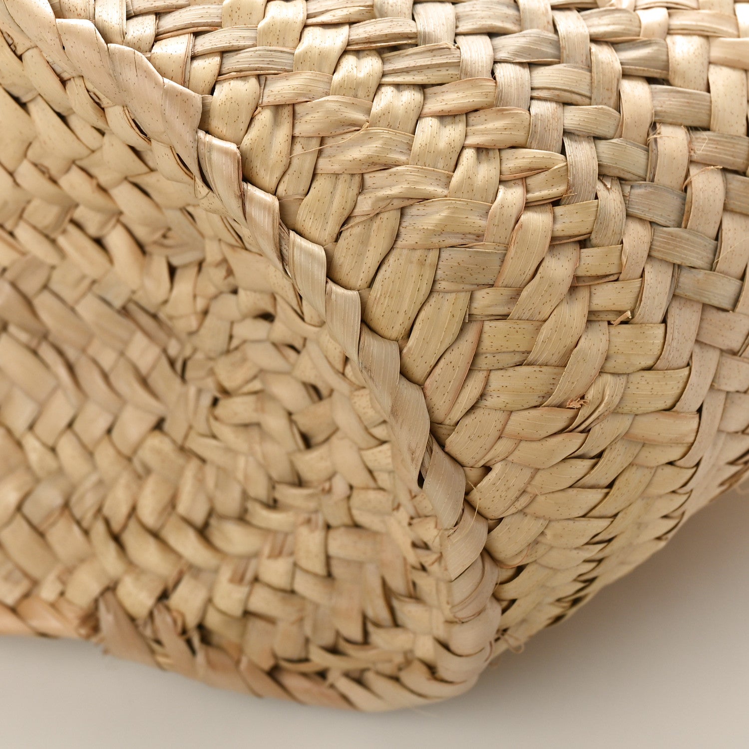 Chloe Raffia Calfskin Marcie Basket Tan 7 of 11