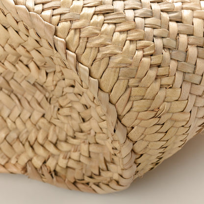 Chloe Raffia Calfskin Marcie Basket Tan 7 of 11
