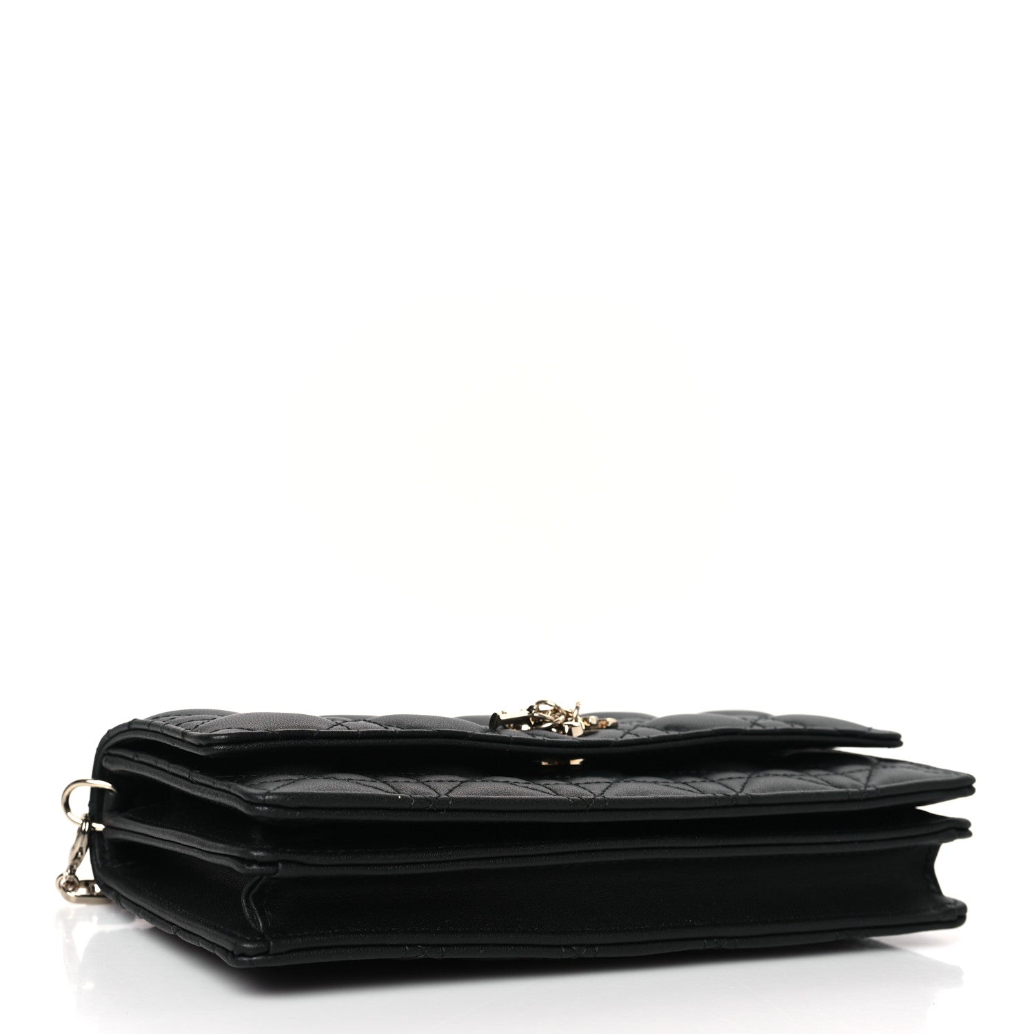Christian Dior Lambskin Cannage Mini My Dior Bag Black 4 of 10
