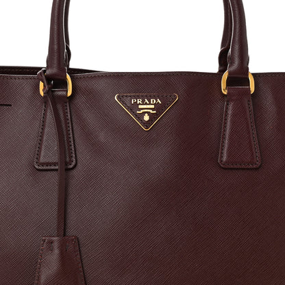 Prada Saffiano Lux Large Tote Granato 9 of 13