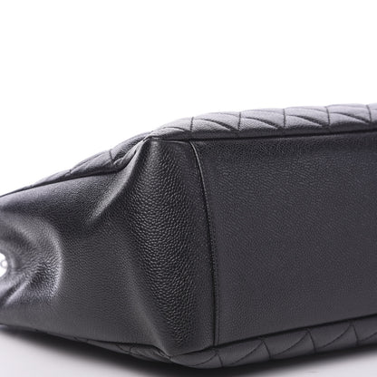 Chanel Caviar Quilted Grand Shopping Tote GST Black 8 of 9