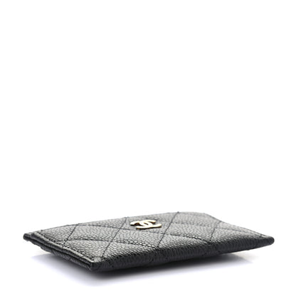 Chanel Caviar Quilted Card Holder Black 4 of 8