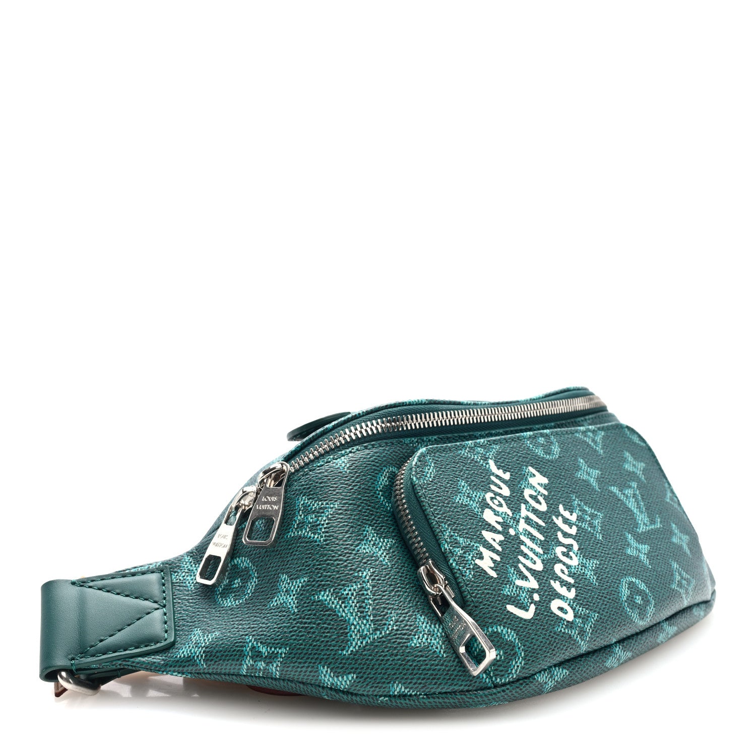 Louis Vuitton Monogram Heritage Rush Bumbag Green 6 of 17