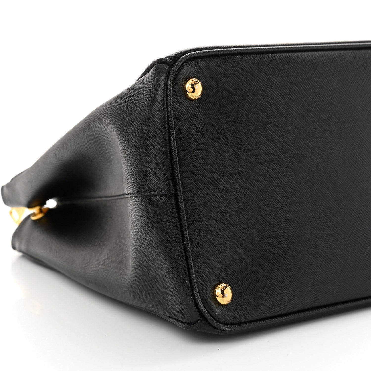 Prada Saffiano Lux Large Galleria Double Zip Tote Black 9 of 11