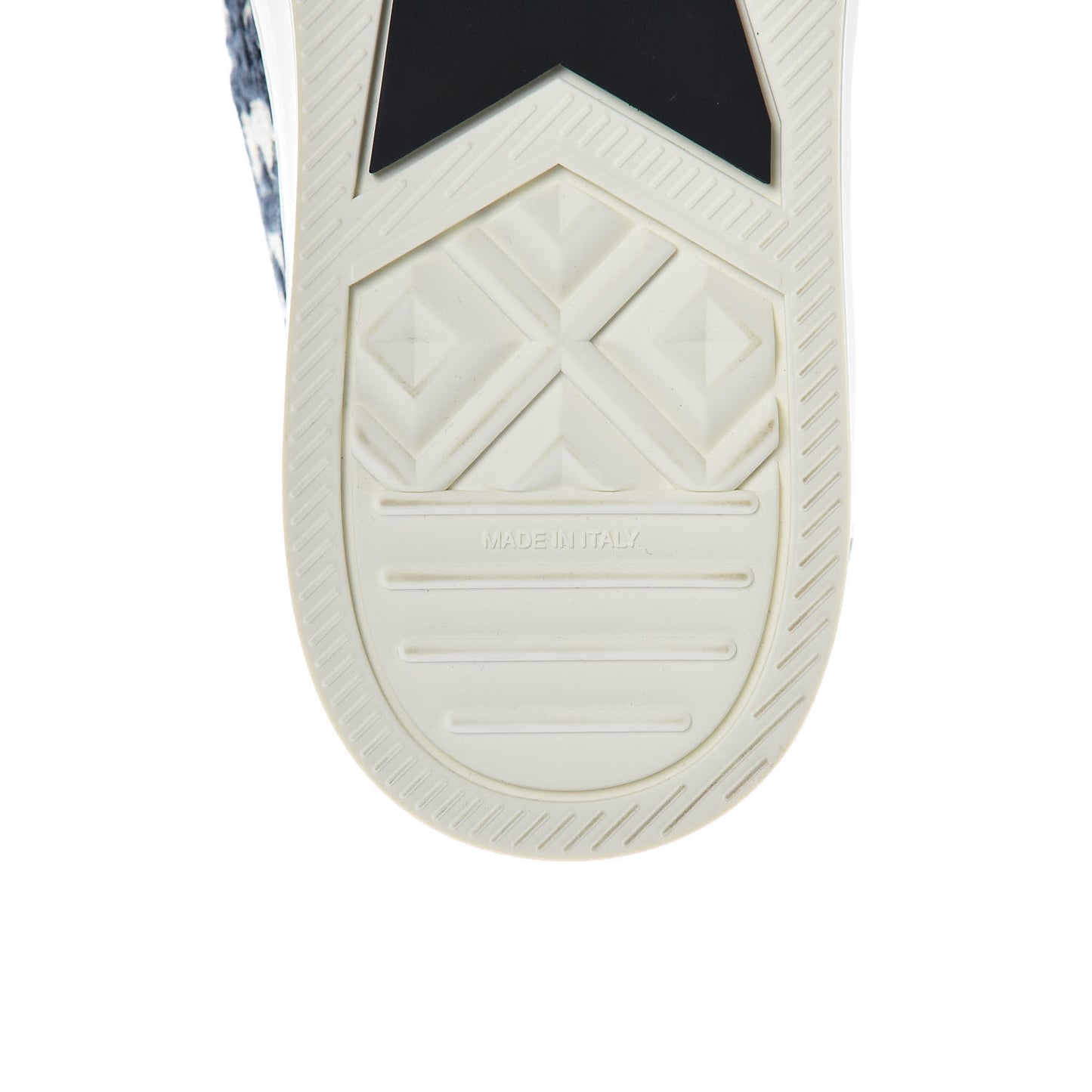 Canvas Oblique Walk'N'Dior Low Top Sneakers 39 Deep Blue