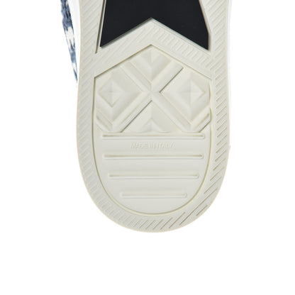 Christian Dior Canvas Oblique Walk'N'Dior Low Top Sneakers 39 Deep Blue 7 of 10