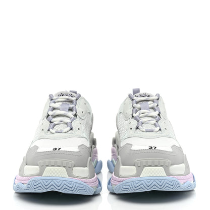 Balenciaga Fabric Mesh Womens Triple S Sneakers 37 Pastel 2 of 7