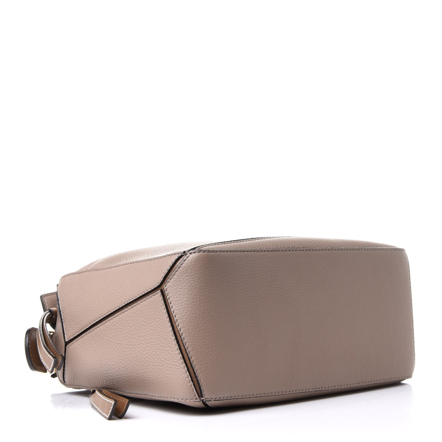 Loewe Grained Calfskin Small Puzzle Bag Sand Mink 4 of 13