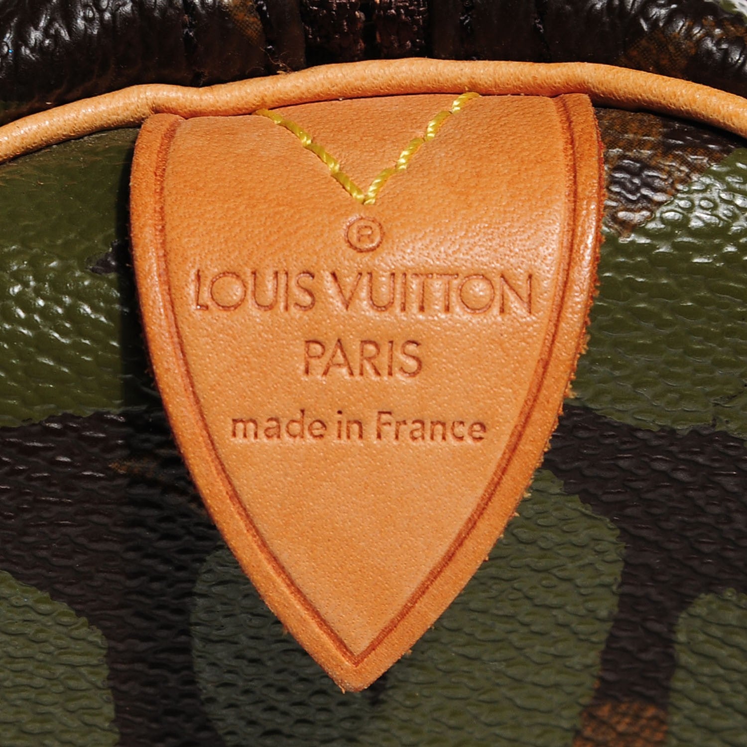Louis Vuitton Monogram Graffiti Speedy 30 Kaki 7 of 7