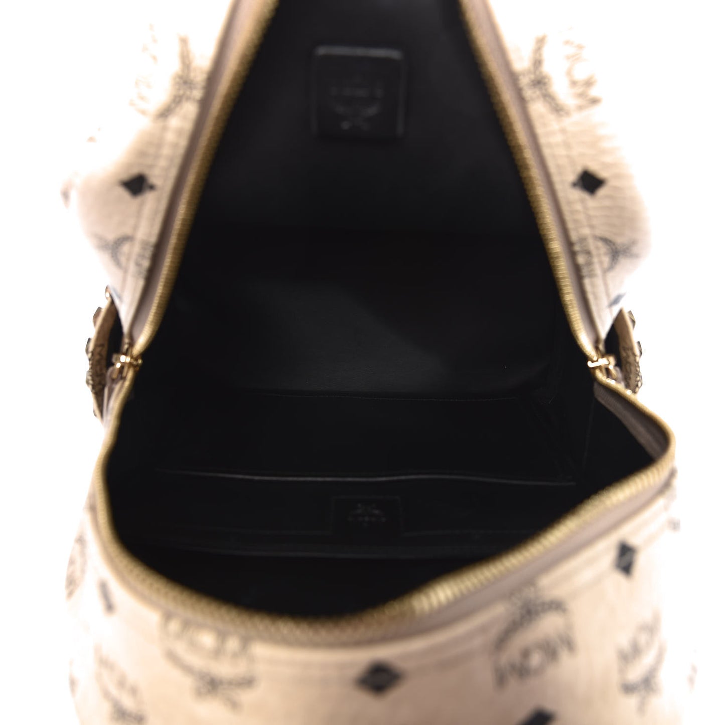 Visetos Small Side Stud Stark Backpack Beige