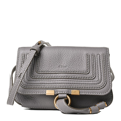 Chloe Calfskin Marcie Convertible Belt Bag Cashmere Grey 1 of 14
