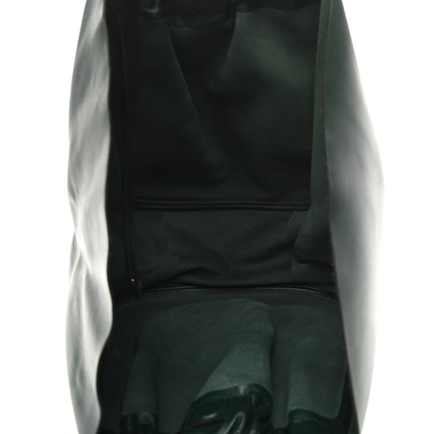 Proenza Schouler Calfskin XL Ruched Tote Petrol Green 5 of 9