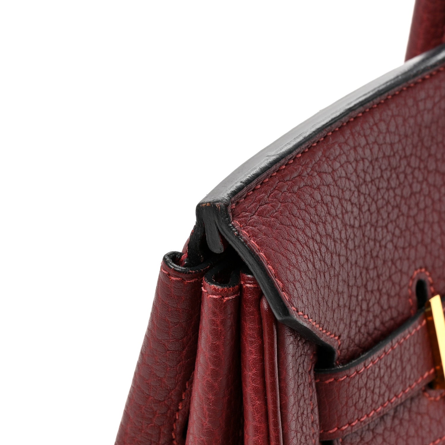 Hermes Fjord BIRKIN 35 Rouge H 16 of 16