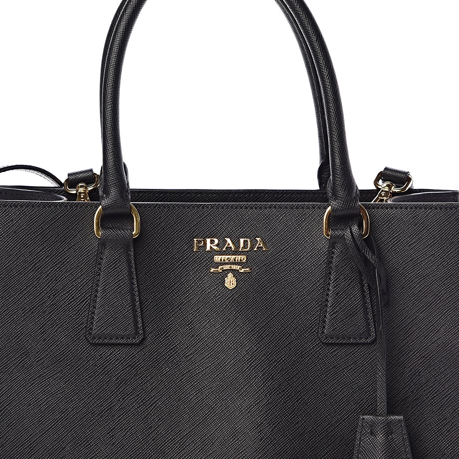 Prada Saffiano Tote Black 9 of 9