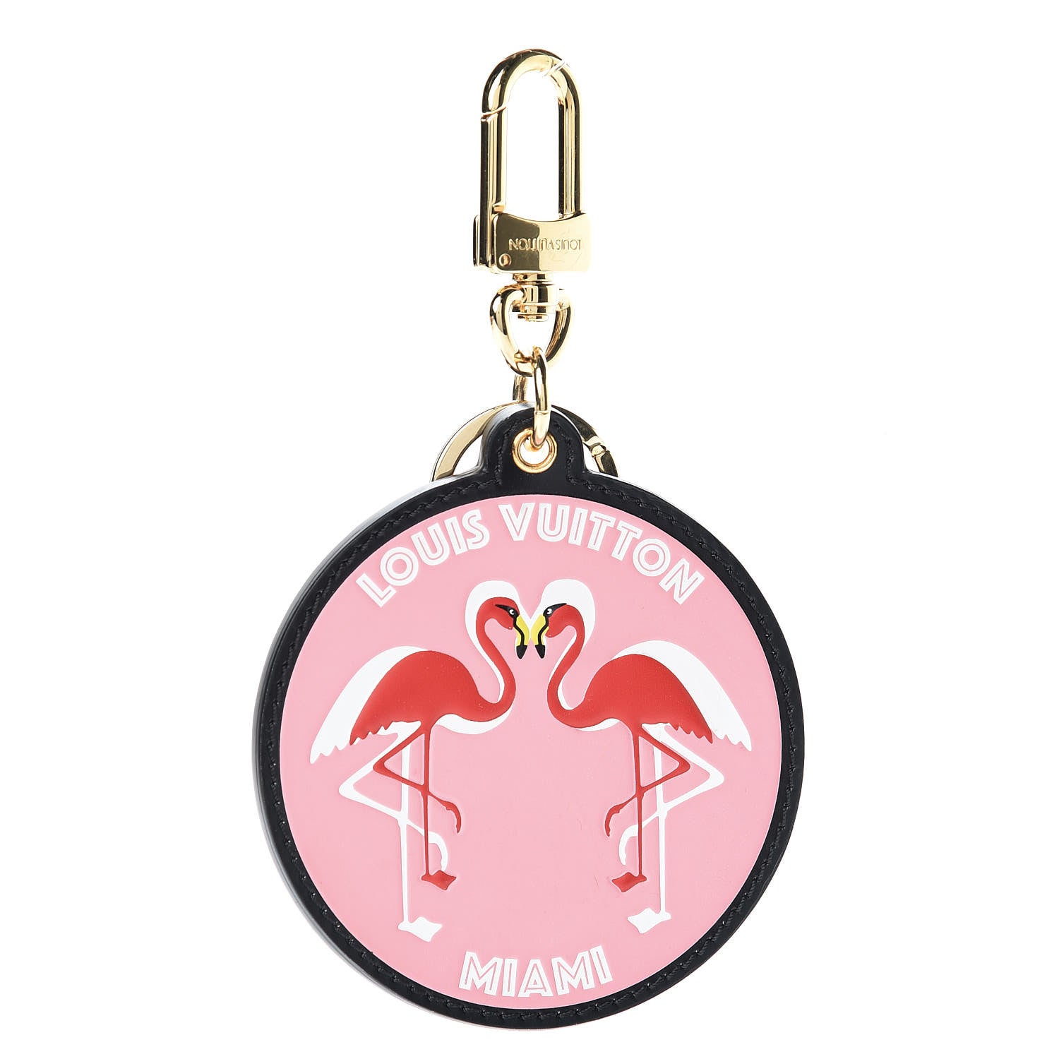 Louis Vuitton World Tour Flamingo Bag Charm Key Holder 1 of 6