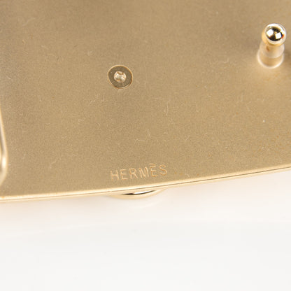 Hermes Box Togo 32mm Collier De Chien CDC Belt 85 Black Etoupe 5 of 8